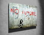 Wallity Lienzo Decorativo Banksy WY10 (50 x 70 cm)